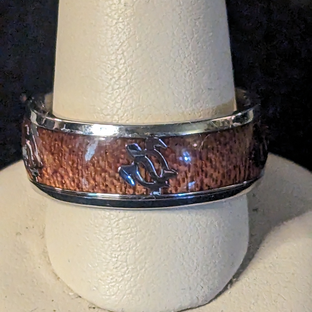 Aloha Turtle Silver Ring Size 9